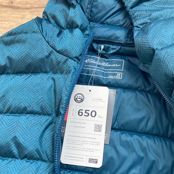 Eddie Bauer Cirruslite 2.0 Down Parka 650 Fill Women’s XS - Picture 2 of 3